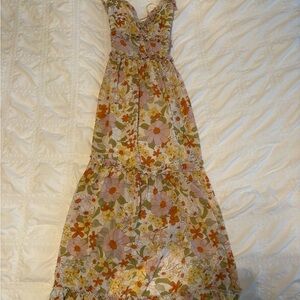 HYFVE Floral Ruffle Maxi Dress - Multicolor